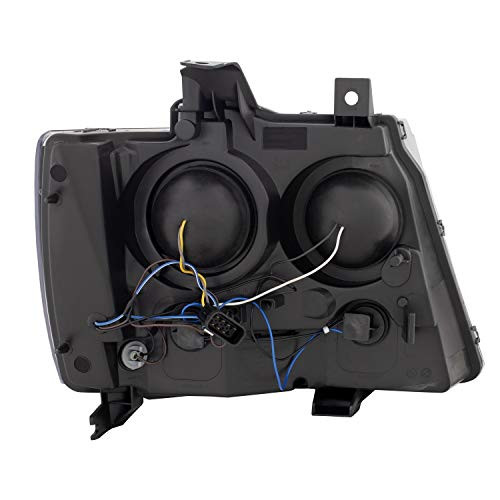 ANZO 111402 PROJECTOR HEADLIGHTS W/ P