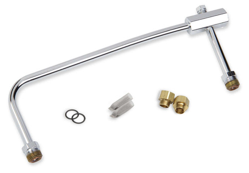 Demon Fuel Systems DEM140057 CHROME FUEL LINE