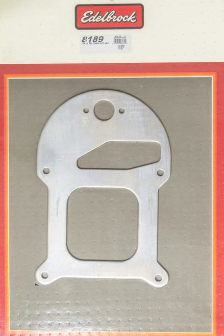 Edelbrock EDL8189 SINGLE REG. FLANGE PLATE