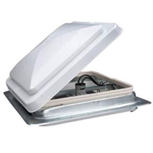HENGS 90092B Heng's 3" White Garnish Vertical Leg for Standard Mount Universal Vents