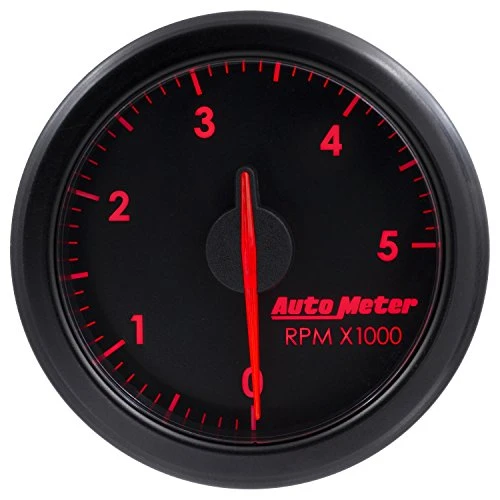 AUTO METER 9198T AIRDRIVE 5K TACH BLACK
