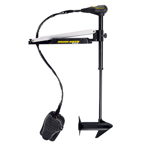 Minn Kota 247581 MinnKota Edge 45 Bowmount Foot Control Trolling Motor with Latch and Door Bracket (45lbs thrust, 36" Shaft)