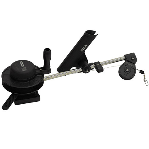 Scotty Fishing 237496 Scotty #1050 Depthmaster Manual Downrigger, Display Packed w/ Rod Holder
