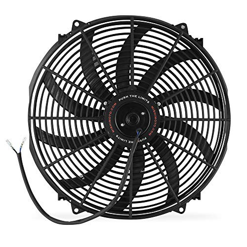 MISHIMOTO MMFAN16C MISHIMOTO CURVED BLADE ELECTRIC FAN