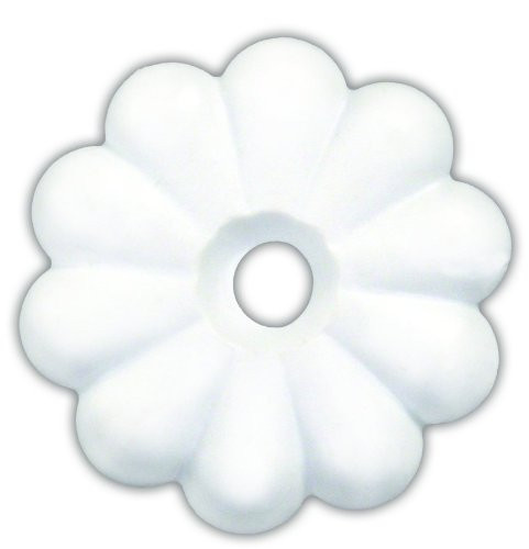 JR PRODUCTS342-20455 PLASTIC ROSETTESWHITE