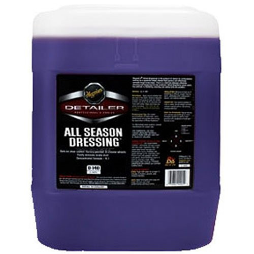 Meguiars MEGD16005 All Season Dressing, for Exterior Rubber and Plastic, 5 Gallon Bottle