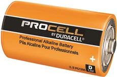 Duracell 681229 Products - Procell D Cell Battery, Alkaline, 12/BX - Sold as 1 BX - Procell D batteries are designed for use in flashlights and radios. Delivers dependable, long-lasting power with up to a seven-year freshness guarantee. Operates reli
