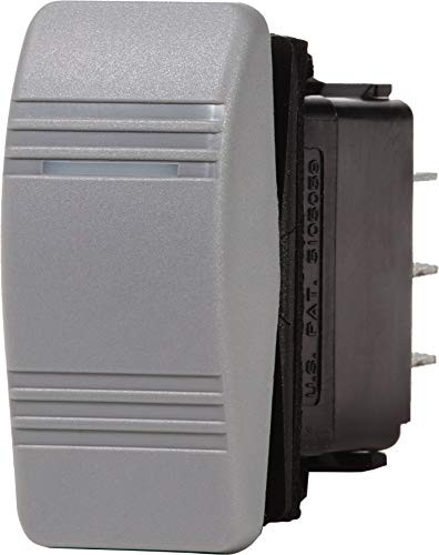 BLUE SEA SYSTEMS661-8221 ROCKER SWITCH DPDT (ON)-OFF-ON