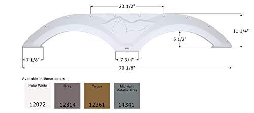 ICON 12072 FENDER SKIRT