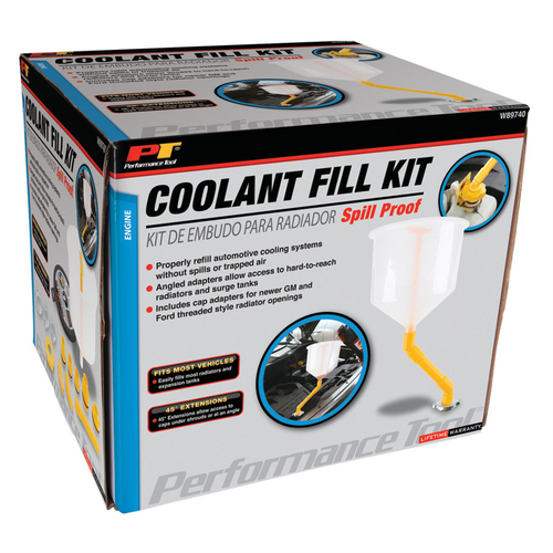SPILL PROOF COOLANT FUNNEL KIT