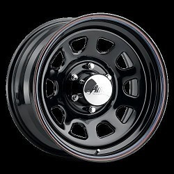 5268080 16X8 8X6.50 (-6) PAC 342B Black Daytona (HB 130.81)