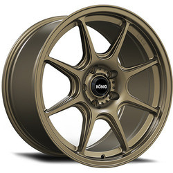 Konig Lockout 18x8.5 5x100 ET43 Matte Bronze