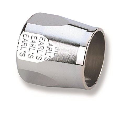 EARLS 900306 Earl's Econ-O-Fit Chrome Aluminum #6 Hose Clamp