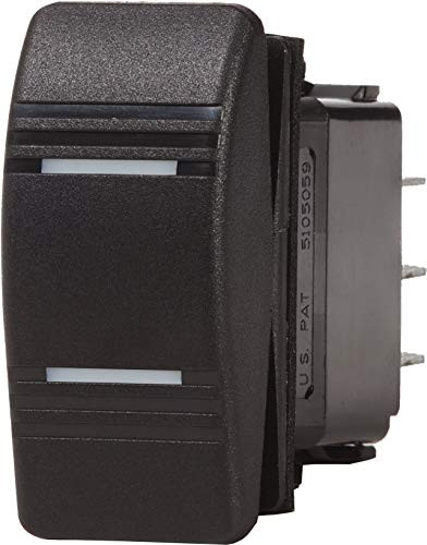 BLUE SEA SYSTEMS661-8286 SWITCH CONTURA ON-OFF-ON BLACK