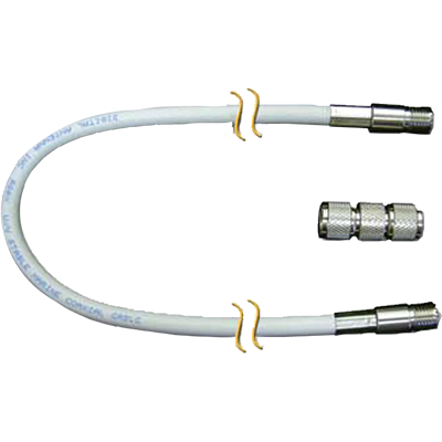 Digital Antenna DA-C118-20 20 RG-8X Extension Coax wMini UHF Fem []