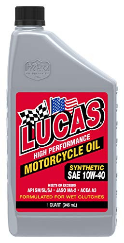 LUCAS OIL 10793 SYNTHETIC SAE 10W-40 MOTO