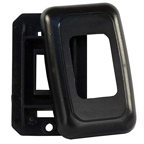 JR PRODUCTS342-12305 SINGLE SW BASE/FACE PLATE BLK