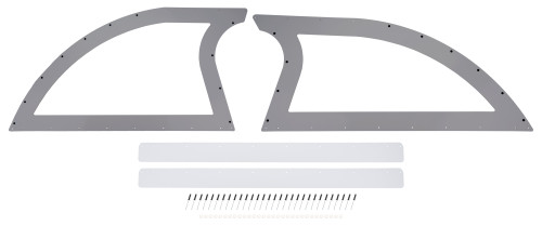 Sail Panel Pair Late Model Gray