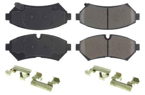 Centric Parts CEN105.07530 POSIQUIET PREMIUM CERAMIC BRAKE PADS WITH HARDWARE