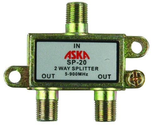 JR PRODUCTS342-47335 2-WAY TV LINE SPLITTER