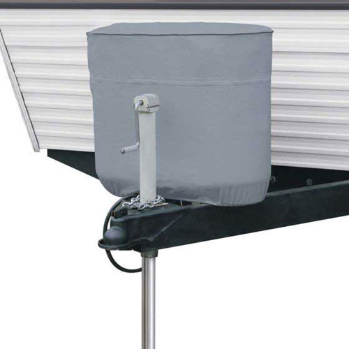 Classic Accessories 80-099 Model 2 RV Tank Cover  - Double 20/5 Gallon, Gray