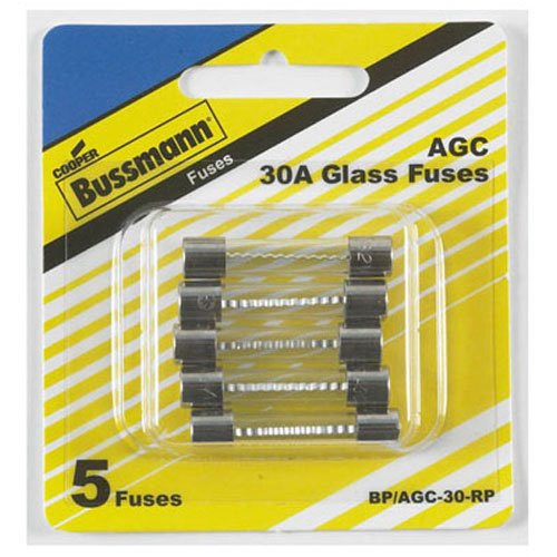 BUSSMANN BPAGC30RP 5PK BP/AGC30 FUSES