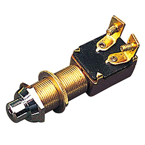 SDOG PUSH BUTTON SWITCH BRASS SEA DOG CORP 420420-1