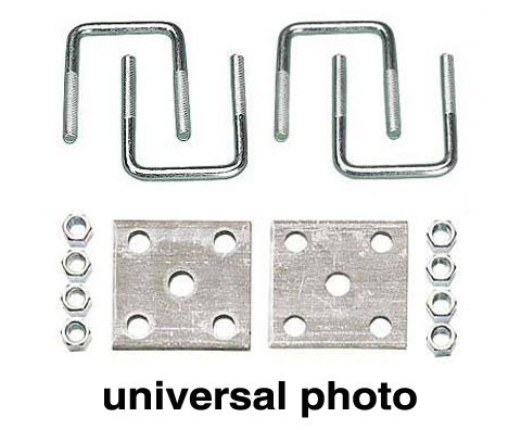 SHIPSHAPE / SMITH 5806636 CE Smith Trailer Square Axle Tie Plate Kit, 1 1/2"