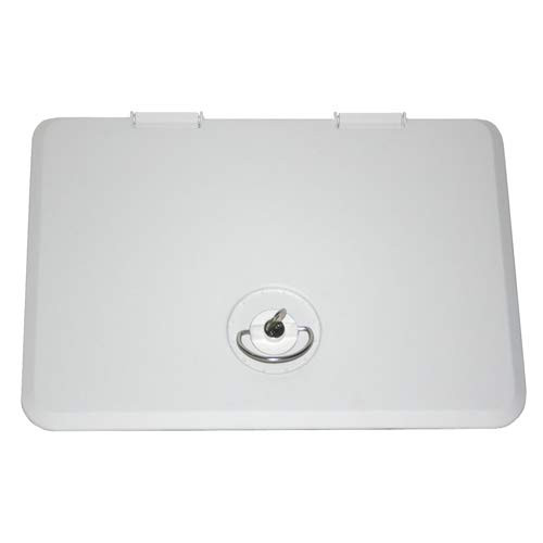 T-H MARINE232-HATL13242DP 13X24 LOCKING HATCH-POLAR WHT