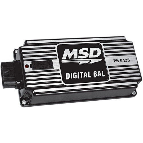 MSD Ignition MSD64253 MSD6AL BLACK DIGITAL IGNITION W/REV CONTROL