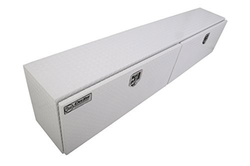 DEE ZEE DZ71WH White-Tread Aluminum Topsider Tool Box - 90"