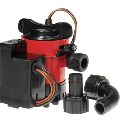 JOHNSON PUMP JP-05903-00 Johnson Pump Cartridge Combo Bilge Pump 1000GPH, 12V