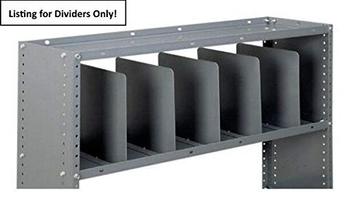 MASTERACK 022528KP SHELF DIVIDER 7HX16D (SET/5)