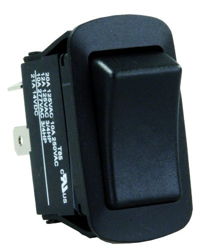 JR PRODUCTS342-13795 SPST ON/OFF BLACK