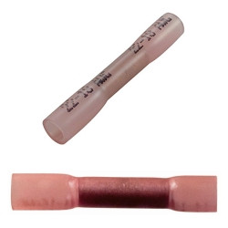 The Best Connection JTT2370J 5 Piece 22-18 AWG CS Heat Shrink Butt Connector