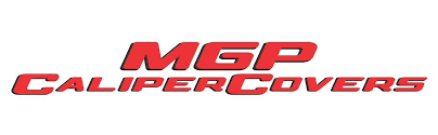 MGP 4 Caliper Covers Engraved Front Block/Challenger Engraved Rear Vintage Style/RT Red fnsh slvr ch