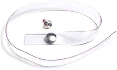 RV DESIGNER350-H750 TIEBACK-CLEAR PLASTIC
