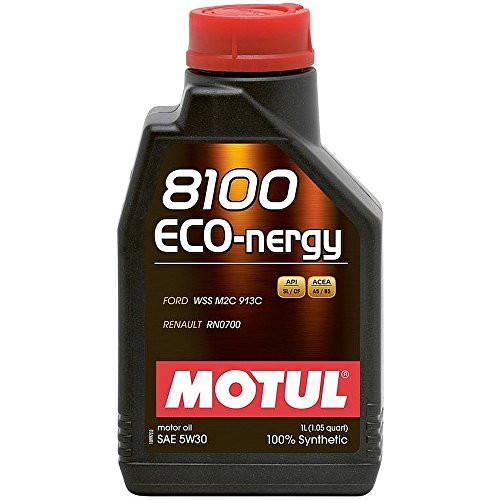 Motul 1L Synthetic Engine Oil 8100 5W30 ECO-NERGY - Ford 913C