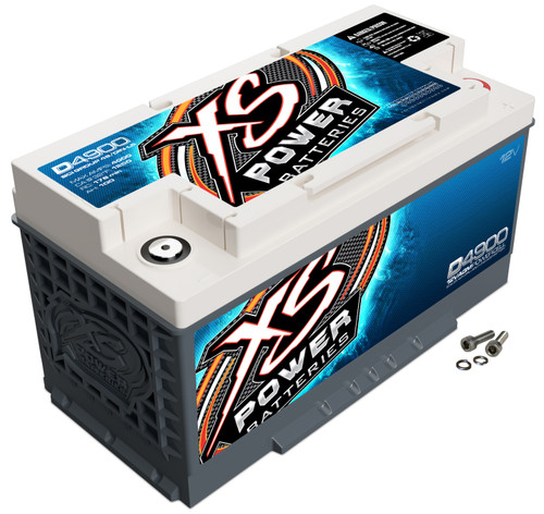 XS Power PXSD4900 12V BCI GROUP 49 AGM BATTERY MAX AMPS 4000A CA: 1075 AH:  80 3000W / 4000W