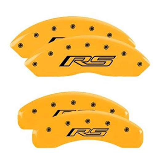 MGP CALIPER 14255SRS5Y SET OF 4 CALIPER COVERS  ENGRAVED F