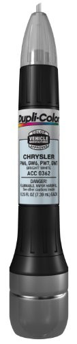 SHERWIN WILLIAMS DUPACC0362 Dupli-Color Bright White Chrysler Exact-Match Scratch Fix All-in-1 Touch-Up Paint
