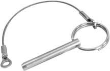 WHITECAP 5701049 WHIT PULL PIN W/LNYD SS PR