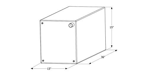 ICON TECHNOLOGIES398-12727 FRESH WATER TANK 36X15X13 30G
