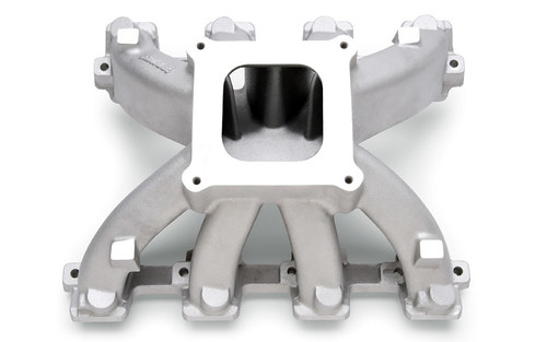 Edelbrock ede2826 Edelbrock Manifold Super Victor GM LS3 V8 Carbureted 4150 Series Flange