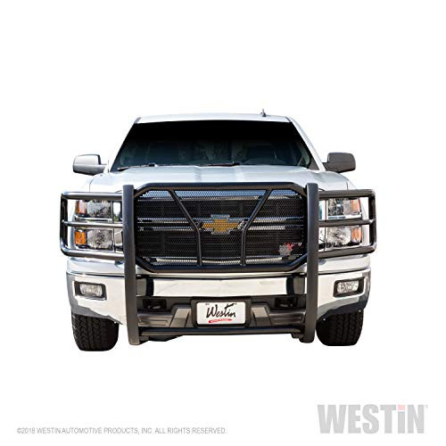WESTIN 573685 HDX Grille Guard | 2014-2015 Silverado 1500 | | Black | 1 Pack