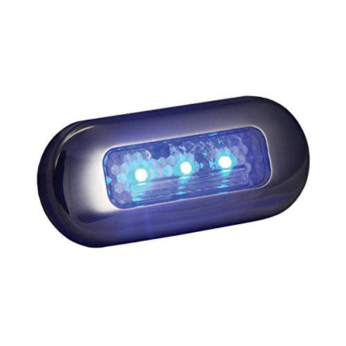 THMA OBLONG COURT LITE SS/BLU T. H. MARINE LED-51823-DP