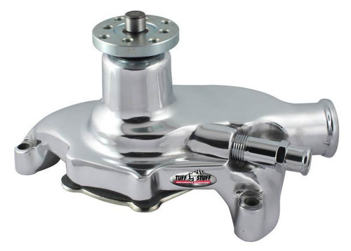 Tuff Stuff TUS1353NA CHEV SMALL BLOCK  SHORT ALUM SUPERCOOL SMOOTHIE WATER PUMP CHROME