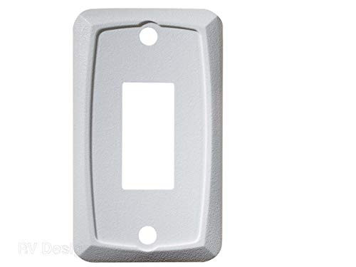 RV DESIGNER350-S381 MOUNTING PLATE-SINGLE WHITE