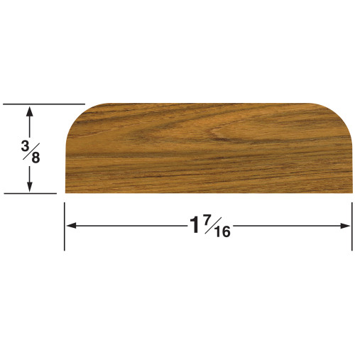 Whitecap Teak Batten - 1-7/16W