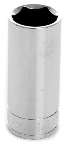 WILMAR WLMW38324 Performance Tool W38324 3/8" Drive 6-Point Socket, 3/4"